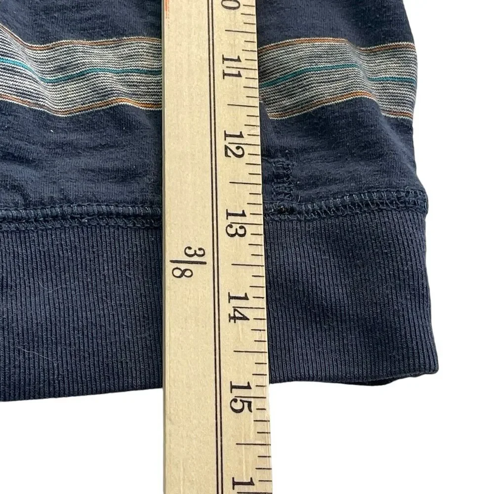 Genuine Kids by Oshkosh Toddlers Boys Pullover Stripe Blue Gray Size 3T GUC